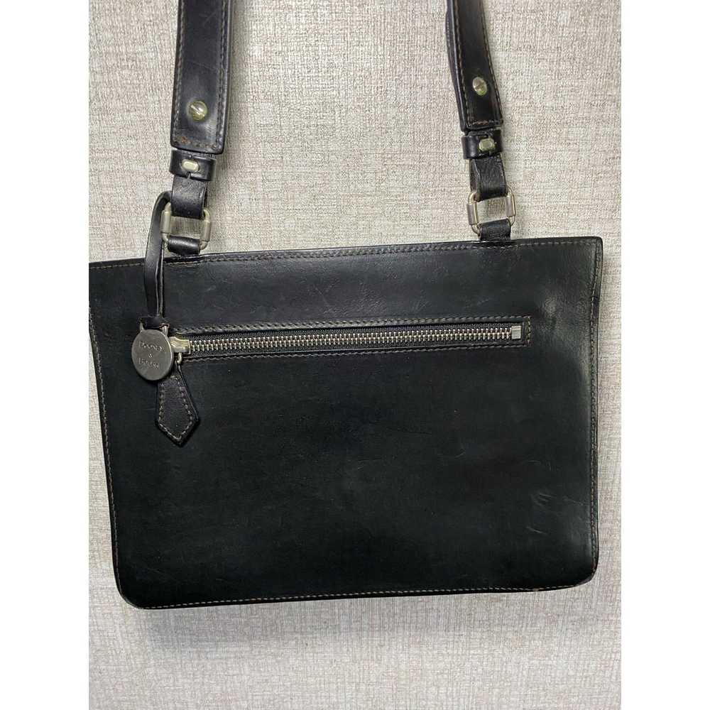 Vintage Dooney & Bourke Black Italian Leather Han… - image 5