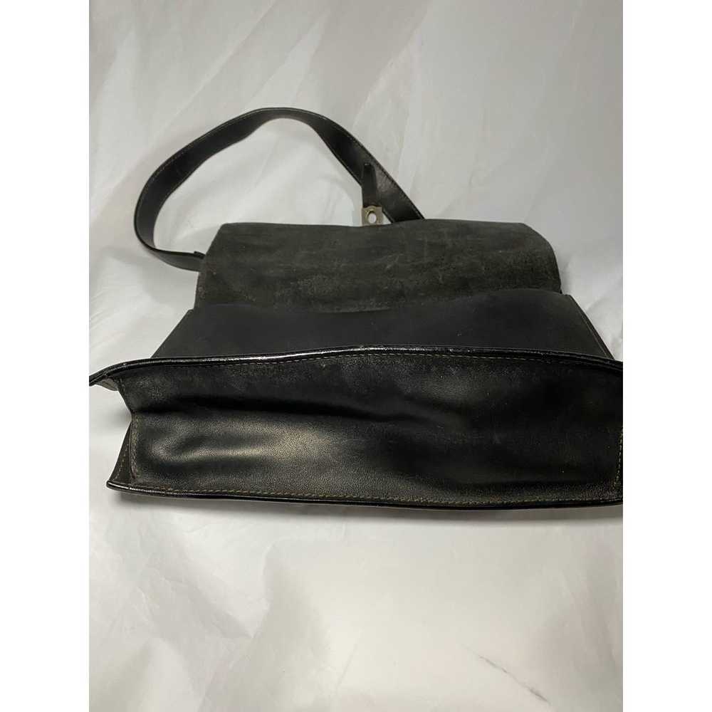 Vintage Dooney & Bourke Black Italian Leather Han… - image 8