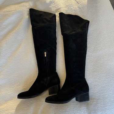 Via Spiga knee-high suede boots