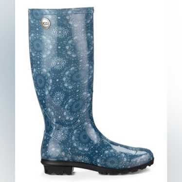 UGG Stonewash Shaye Bandana Rain Boot