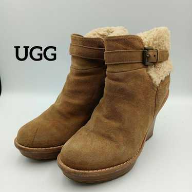 K603 UGG Mouton Short Boots US6 23cm Camel