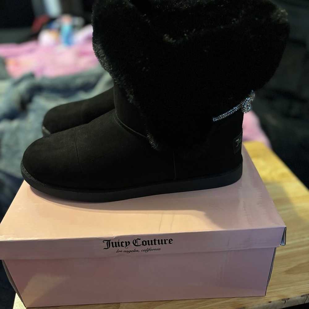 Juicy Couture Rhinestone Boots - image 1