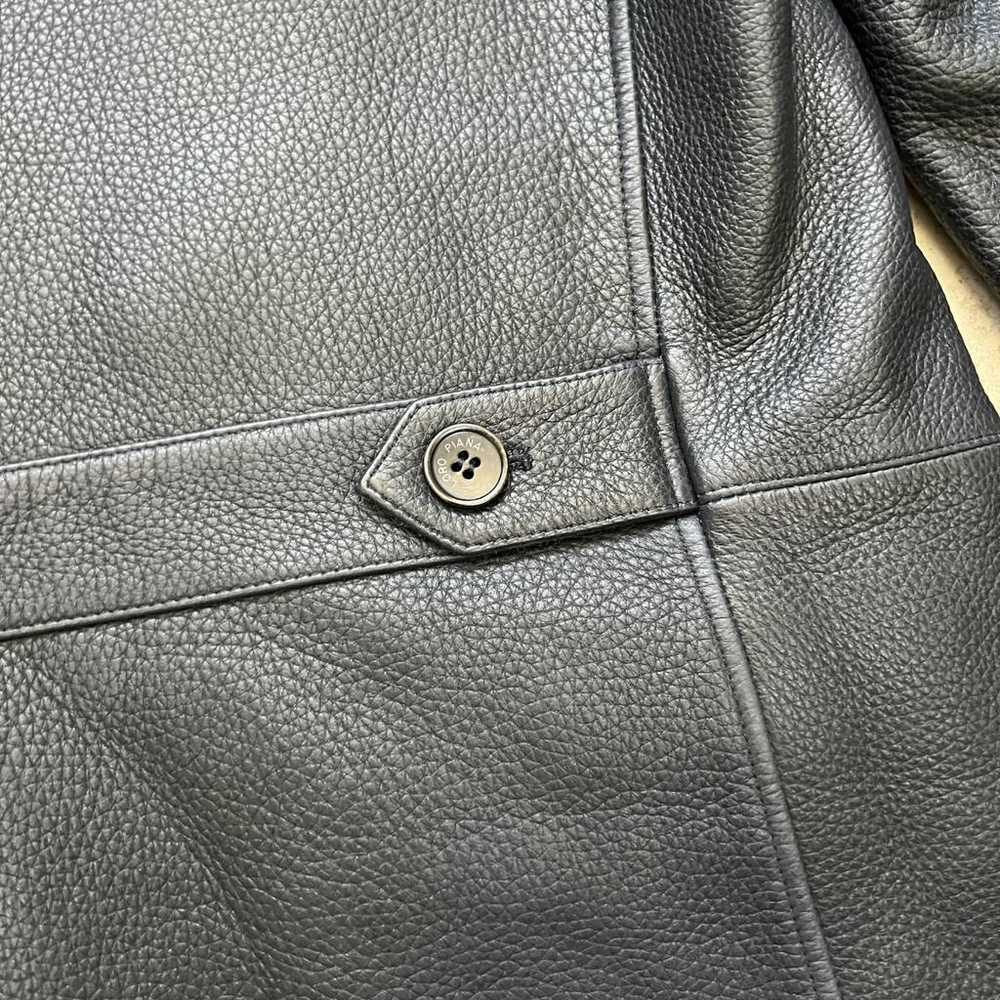 Loro Piana Leather parka - image 10