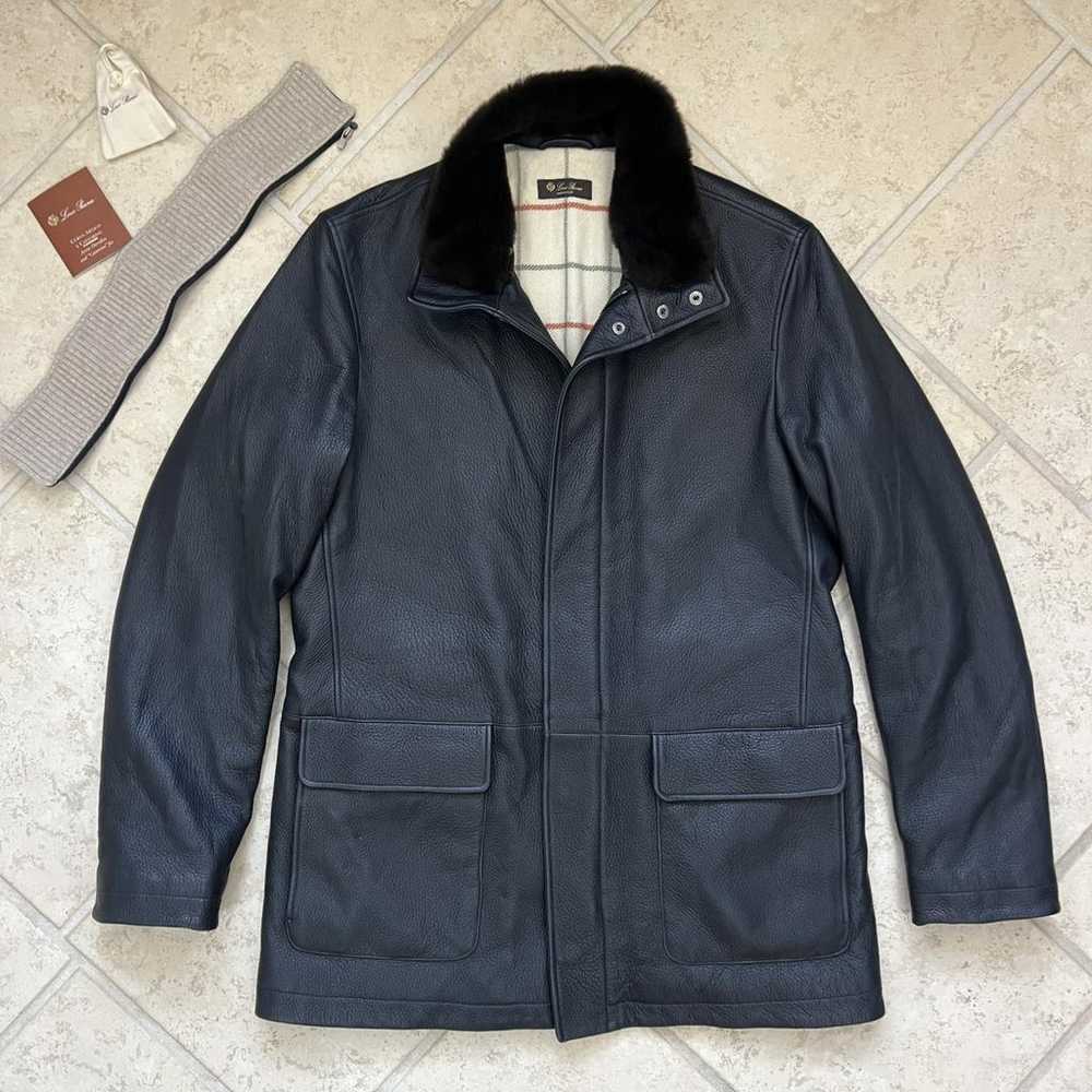 Loro Piana Leather parka - image 2