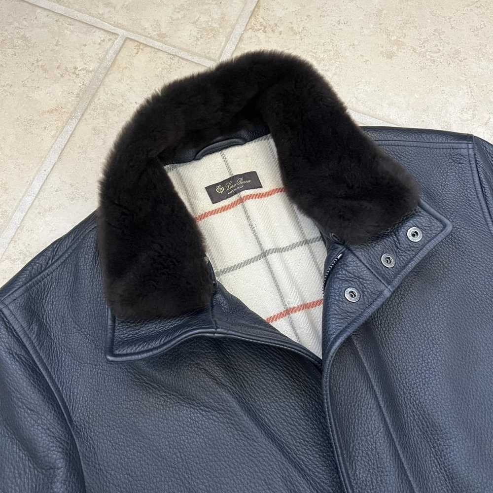 Loro Piana Leather parka - image 5