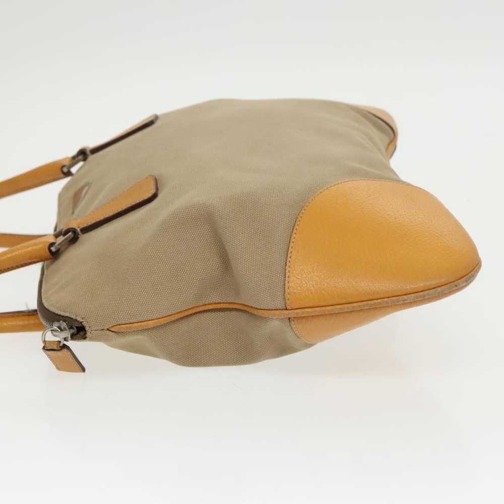 Prada Beige Canvas Handbag (Pre-Owned) - image 12