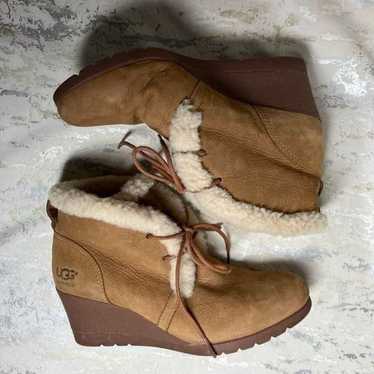 UGG Jeovana Suede Waterproof Winter Ankle boots We