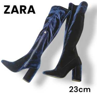 【ZARA BASIC COLLECTION】 Zara Knee-High Boots Suede