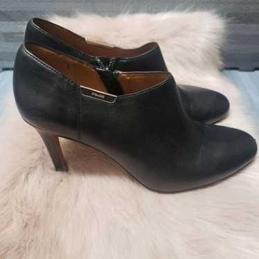 Coach Black Leather Senega Ankle Boots - image 1