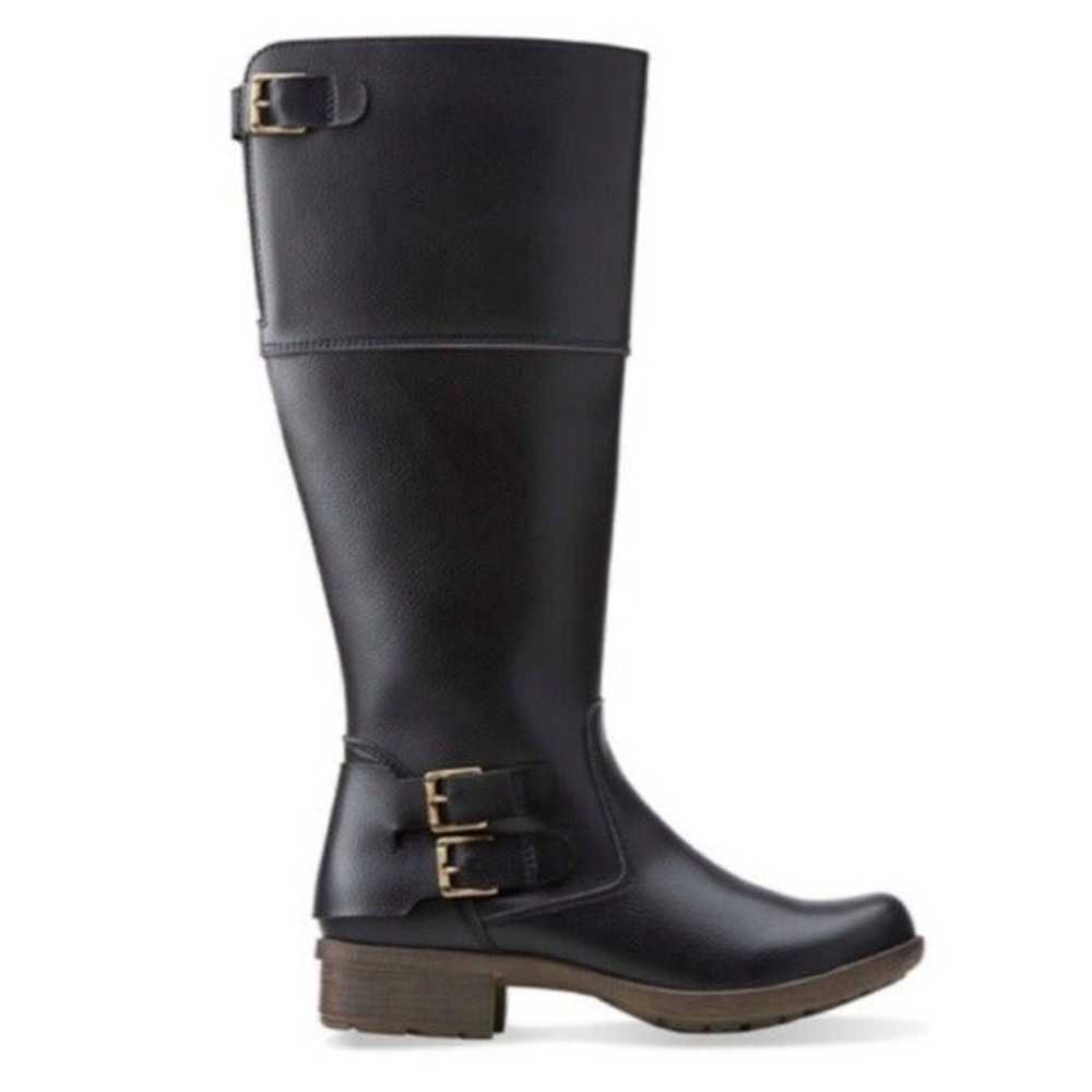 Clarks black tall riding boots 6 - image 2