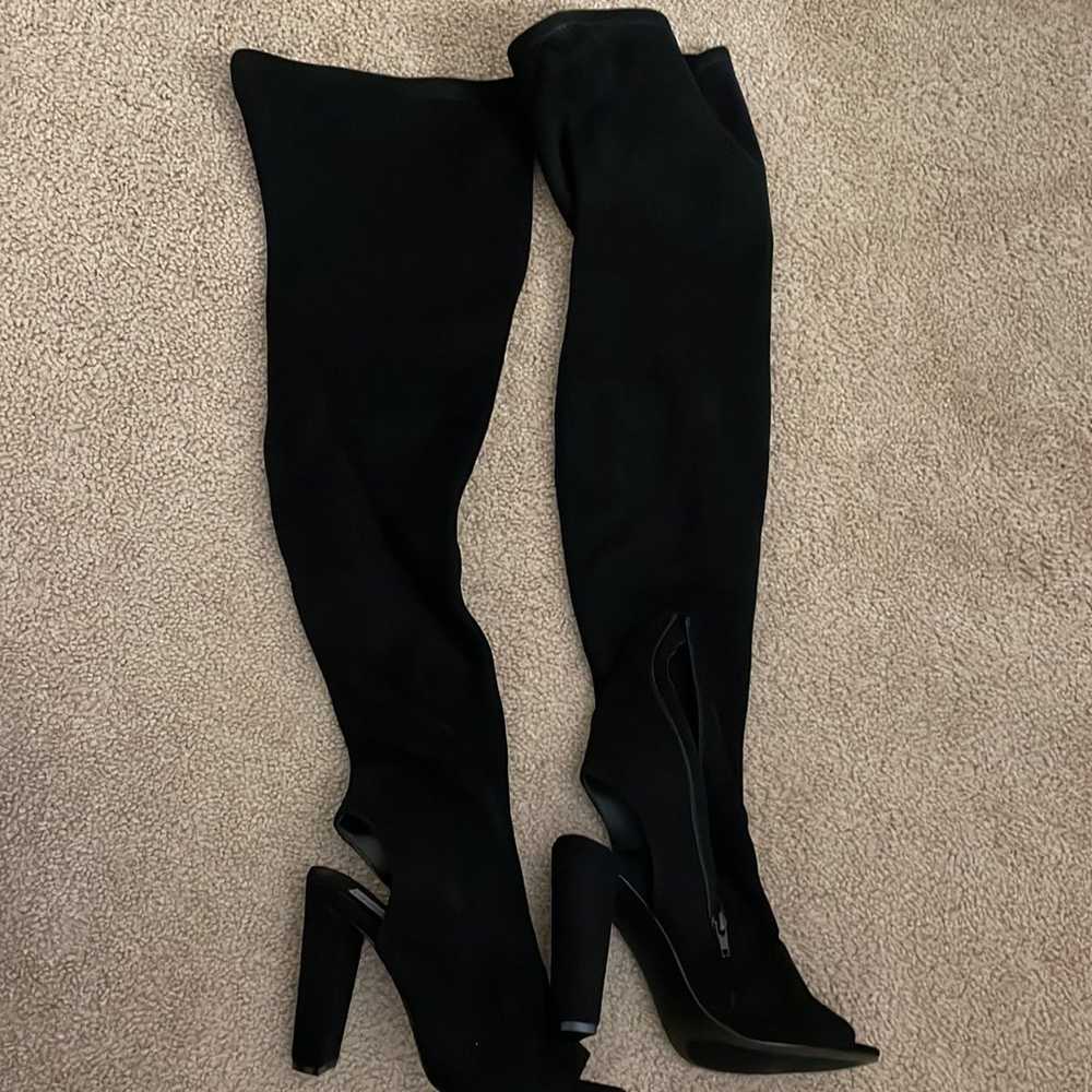 Steve Madden Suede Kimmi Knee High Boots - image 3