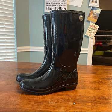 Ugg women’s Shaye Black Rain boot size 9 - image 1