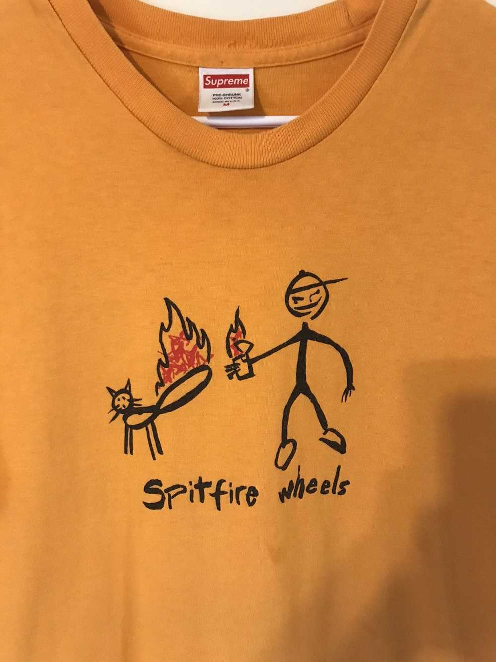 Spitfire × Supreme Supreme Spitfire Cat Tee - image 2