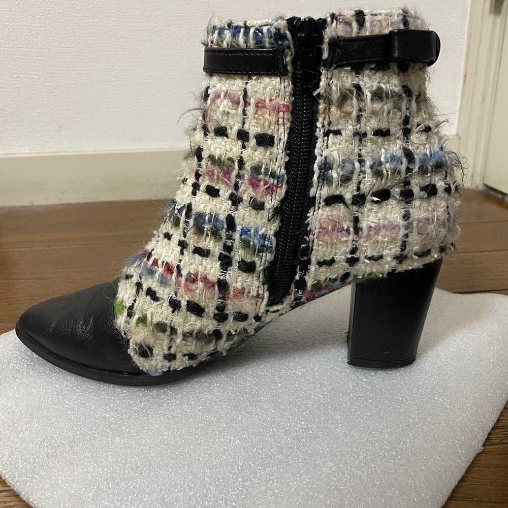 TOCCA Tweed Booties - image 4