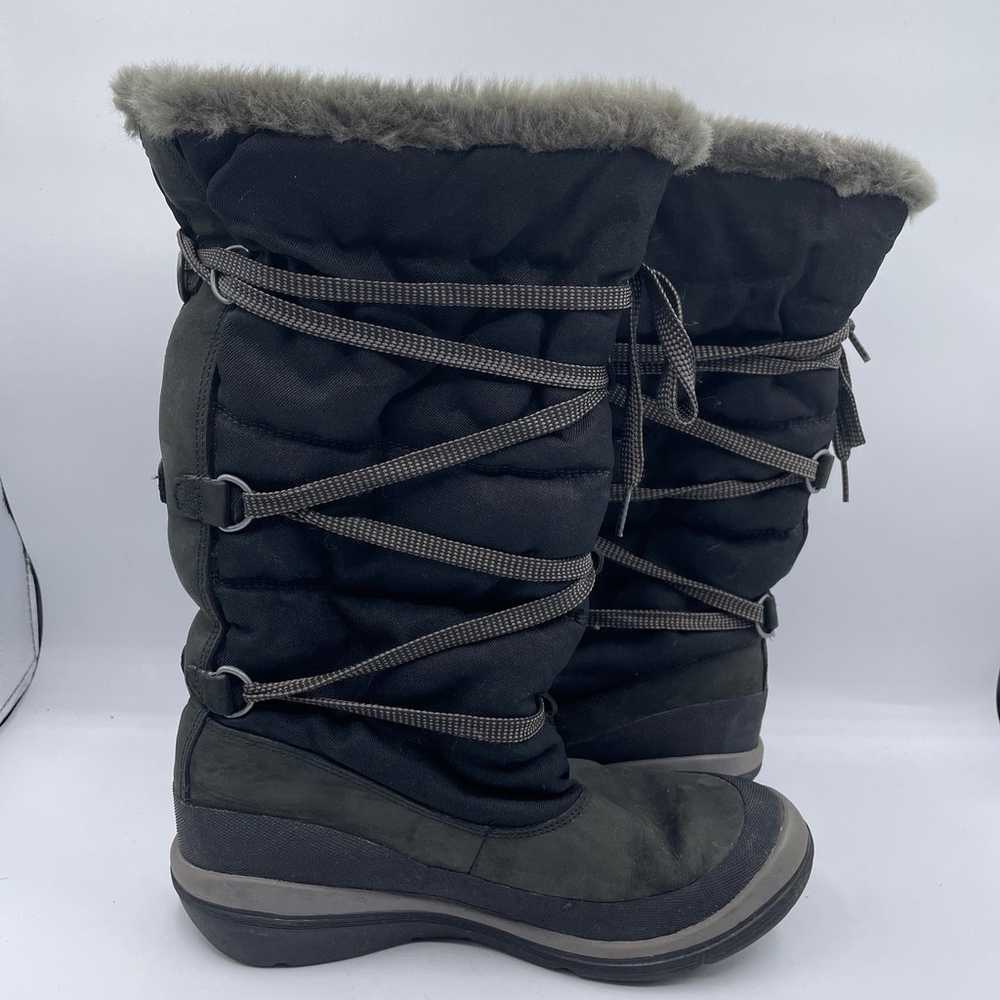 Timberland Fleece Faux Fur Lined Snow Boots Black… - image 11