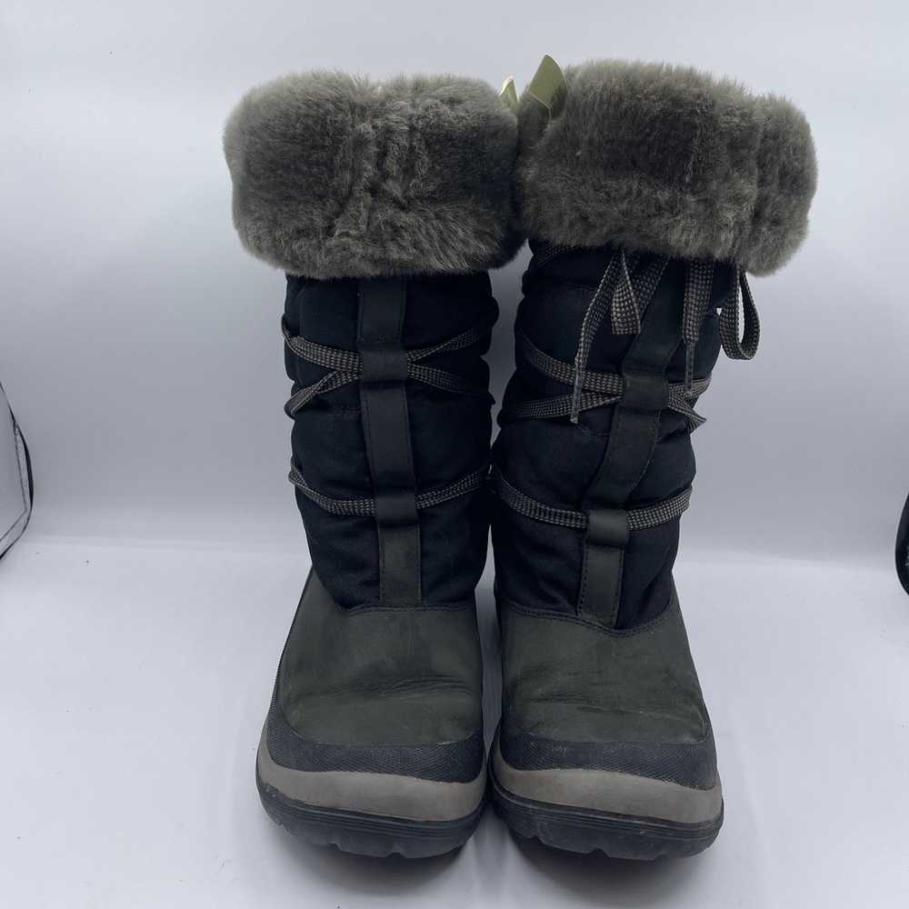 Timberland Fleece Faux Fur Lined Snow Boots Black… - image 2