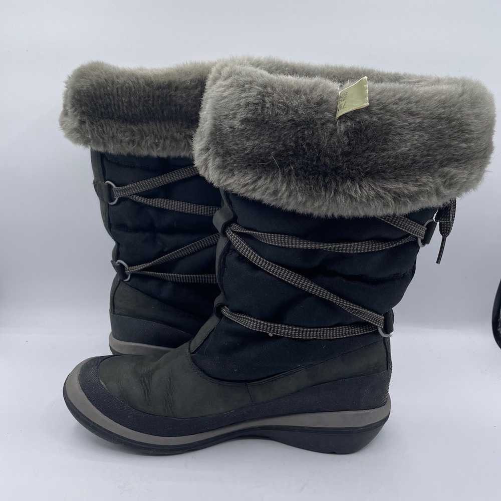 Timberland Fleece Faux Fur Lined Snow Boots Black… - image 6