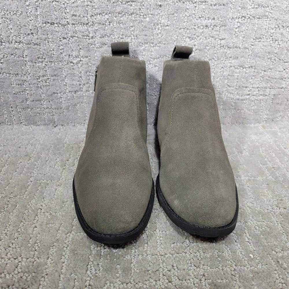 Ugg Aureo II Womens Size 7.5 Gray Suede Block Hee… - image 2