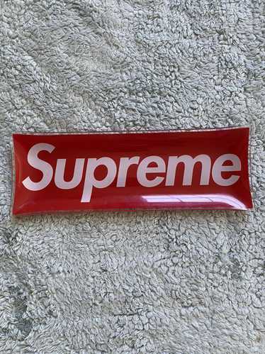 Supreme Supreme box logo ashtray clear 100% authen