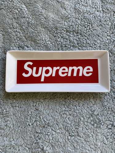 Supreme Supreme FW14 Box logo ashtray white 100% a