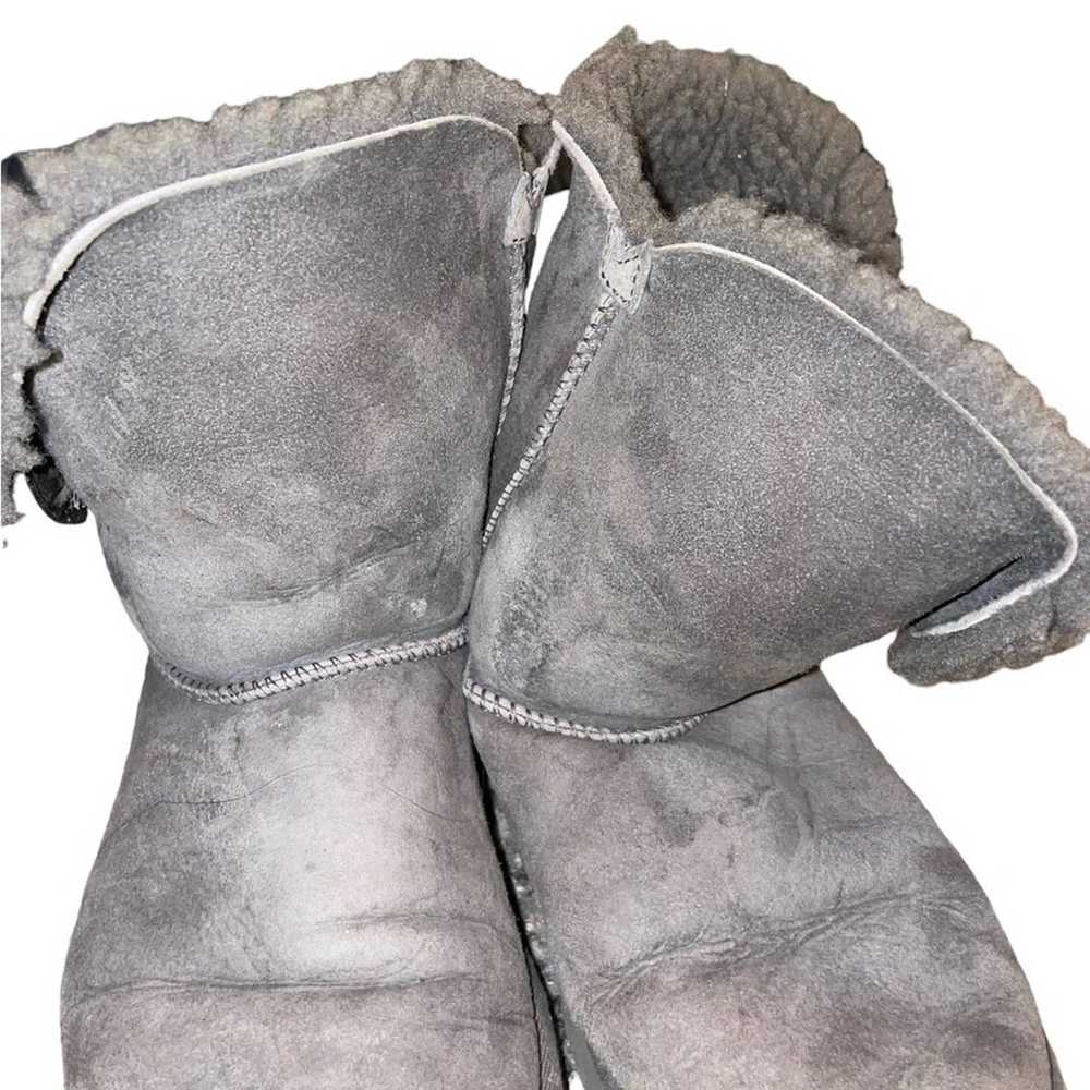 UGG MINI BAILEY BLING SWAROVSKI CRYSTAL GREY GRAY… - image 2