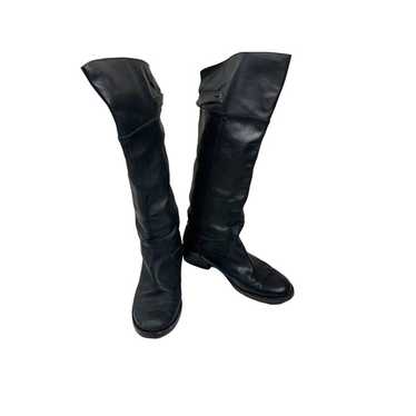 Coach Leather Knee Height Boots. Sz 7.5B - image 1