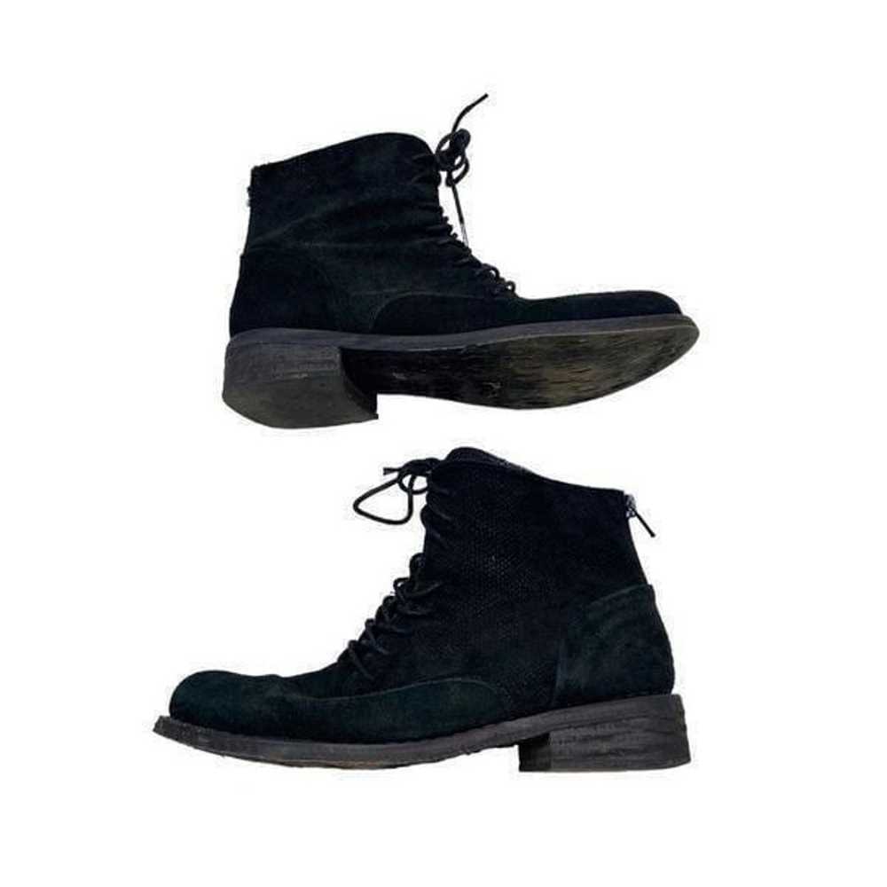 Camila’s Brand Black Suede Lace Up Boots with Zip… - image 7