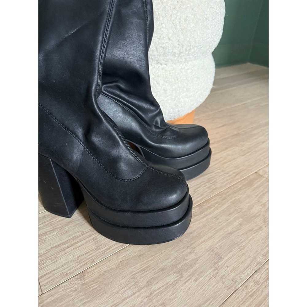 Steve Madden CYPRESS BOOT BLACK Platform 8.5 - image 2