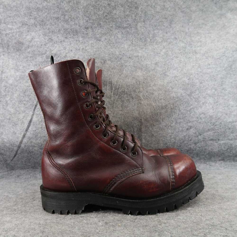 Getta Grip Boots Women 8 Combat Lace Up Leather S… - image 12