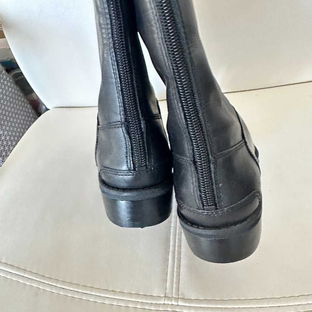 Sam Edelman Penny Riding Boots Sz 5 Leather Black… - image 3