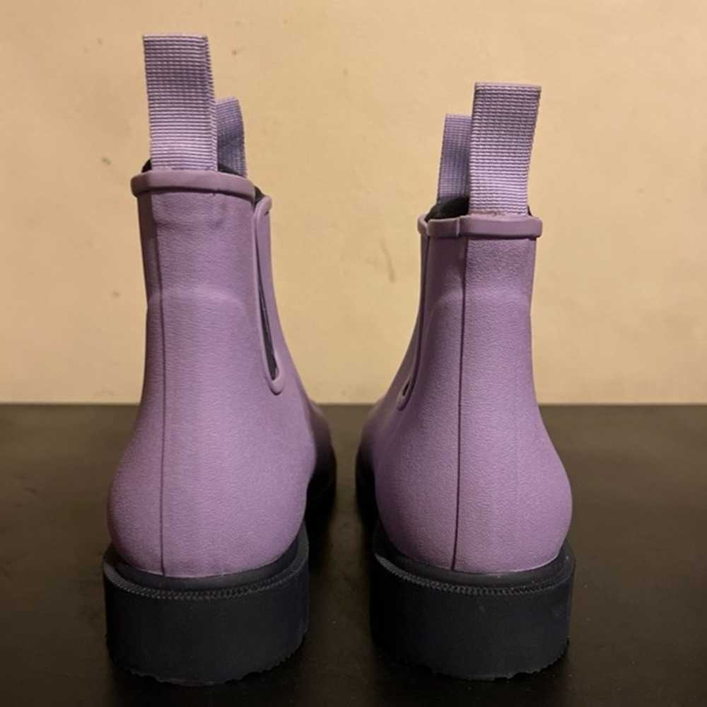 Merry People 'Bobbi' lavender Ankle Rain Boot, sz… - image 3