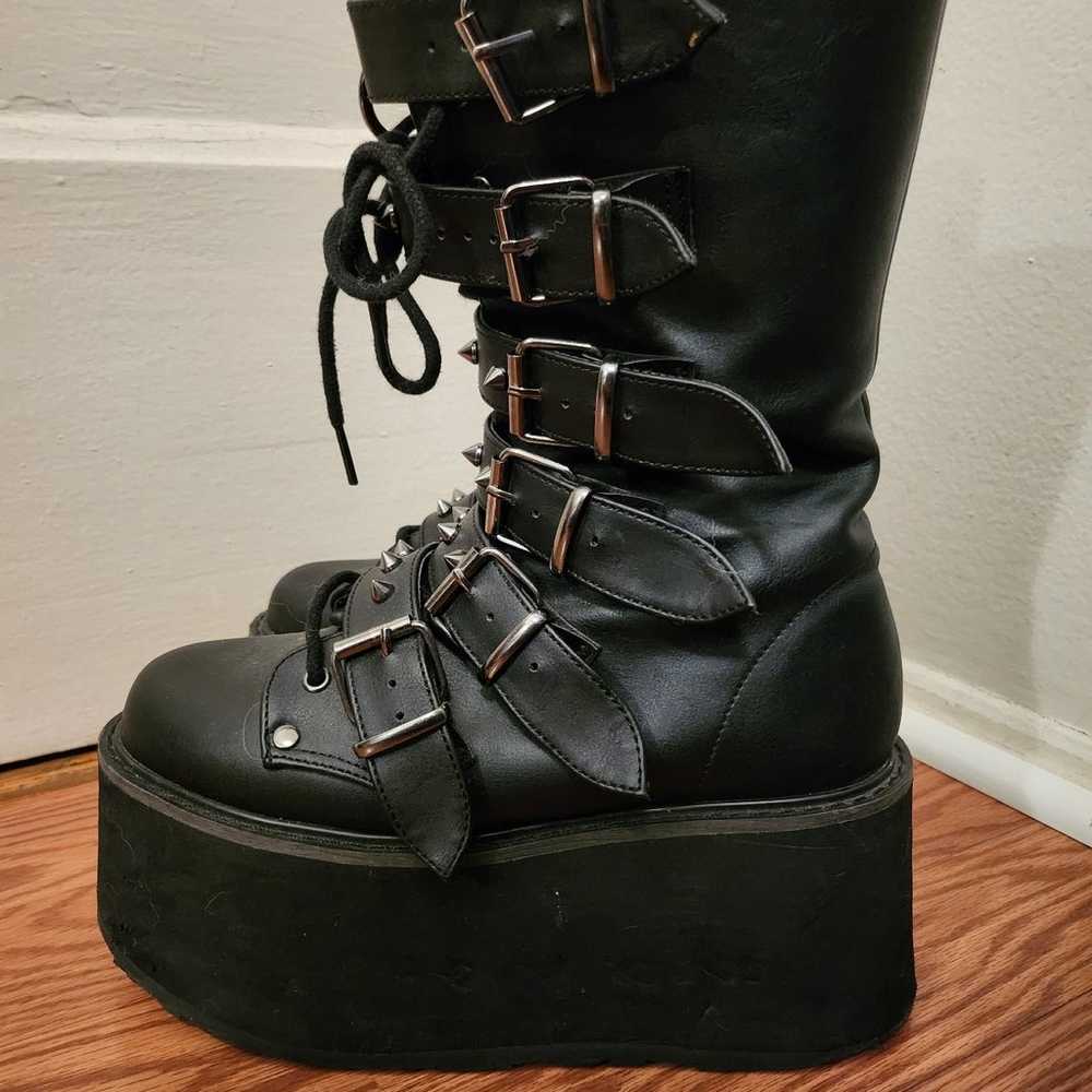 Demonia Damned boots size 8 - image 2