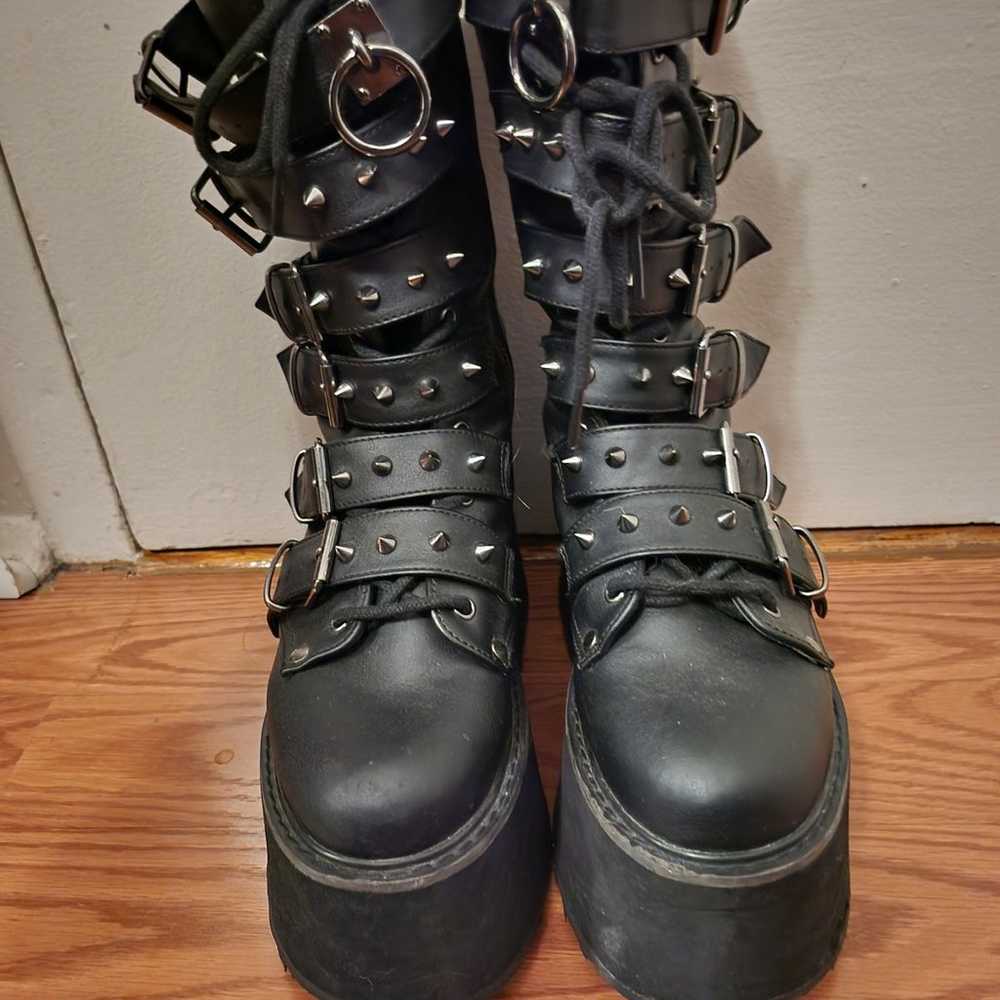 Demonia Damned boots size 8 - image 3