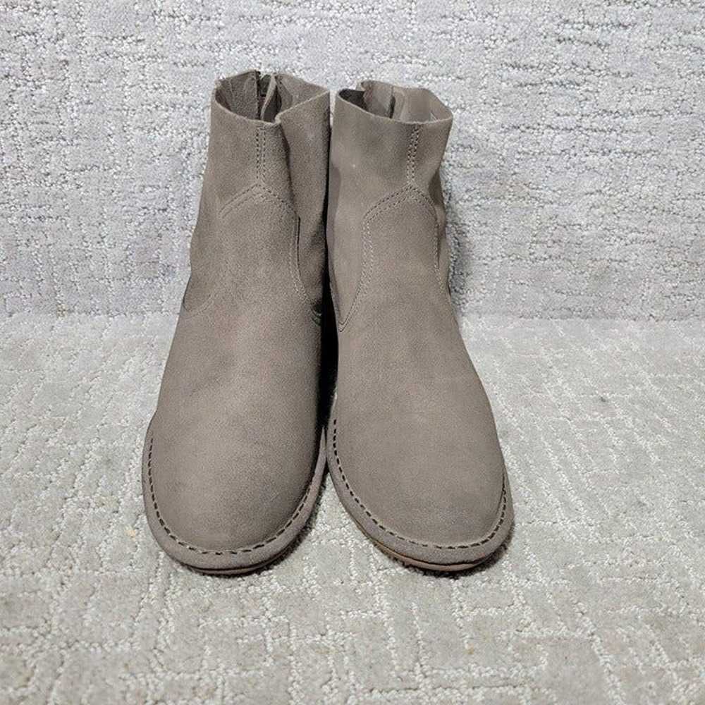 Ugg Bandara Womens Size 11 Gray Suede Back Zip Ro… - image 2