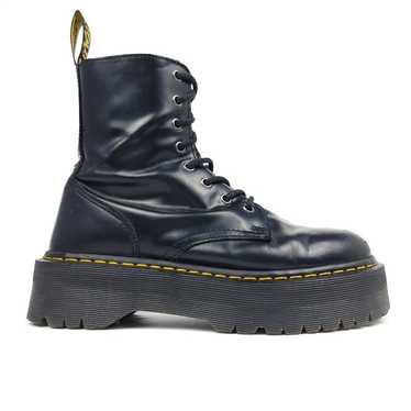 Dr. Martens Jadon Patent Leather Zip Up Combat Pl… - image 1