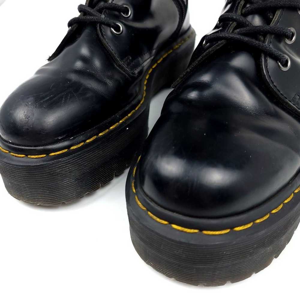 Dr. Martens Jadon Patent Leather Zip Up Combat Pl… - image 6