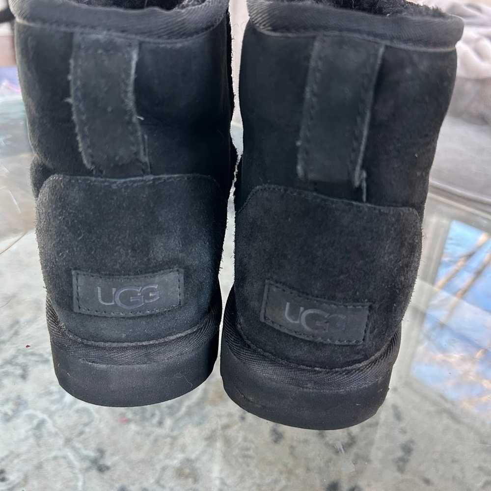 Uggs classic mini II boots black size 8 - image 2