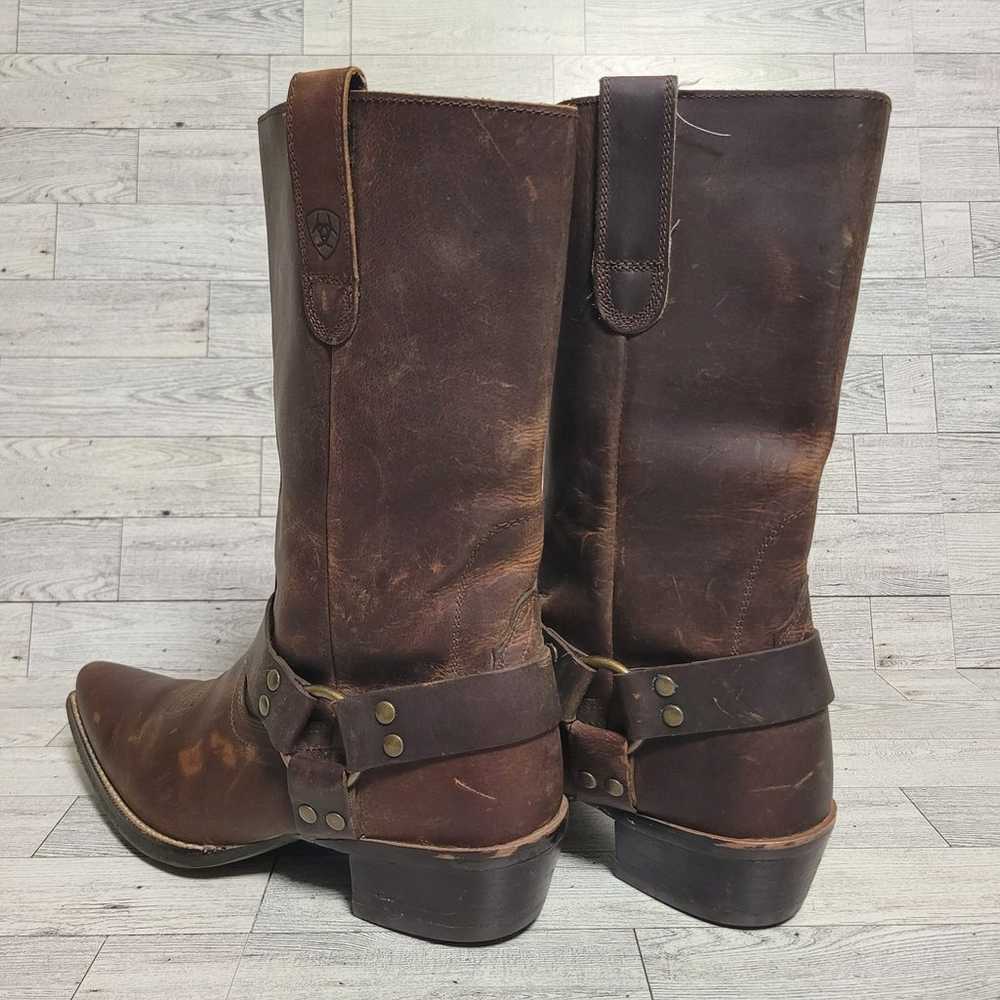 Women's Ariat Hollywood Western Brown Leather Bik… - image 3