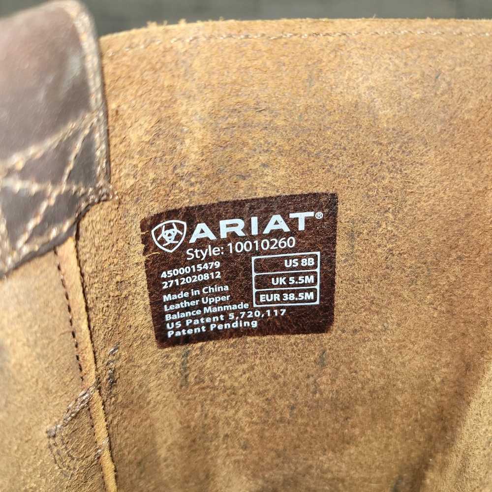 Women's Ariat Hollywood Western Brown Leather Bik… - image 9