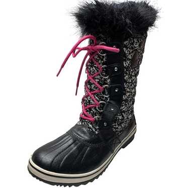 SOREL NL 2582-101 Tofino II Black Fair Isle Waterp