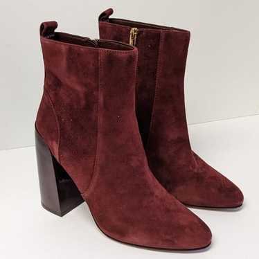 Vince Camuto Enverna Ankle Boots, Bordo Suede, Wo… - image 1