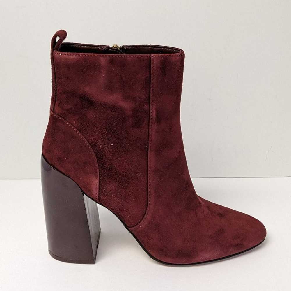 Vince Camuto Enverna Ankle Boots, Bordo Suede, Wo… - image 2