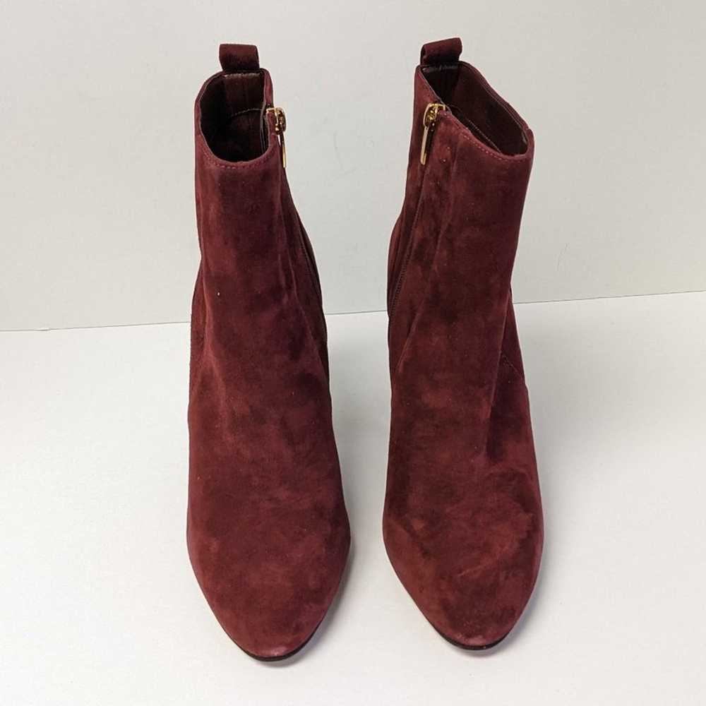 Vince Camuto Enverna Ankle Boots, Bordo Suede, Wo… - image 3