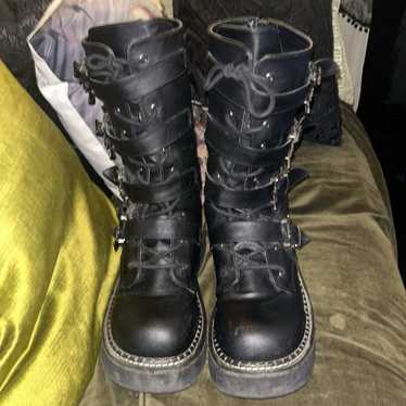 Authentic Demonia Bat Boots Emily 322