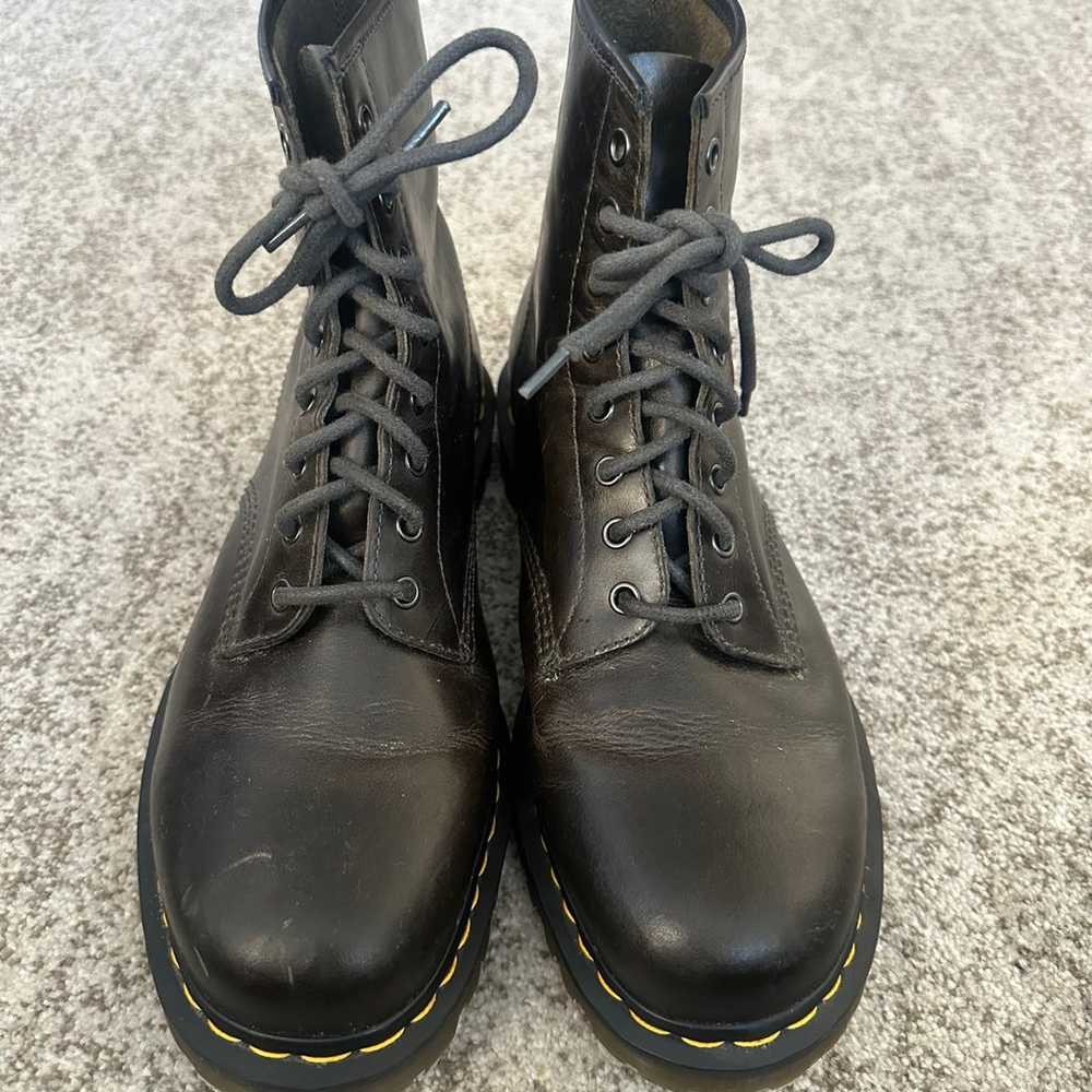 Dr. Marten’s Chocolatete Brown Combat Boots 13 - image 1