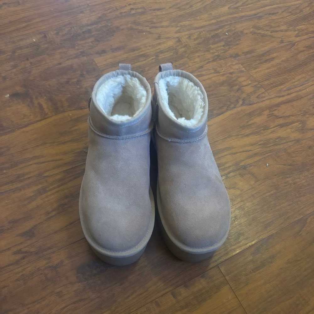 UGG Ultra Mini Platform Boots Size 8W - image 1