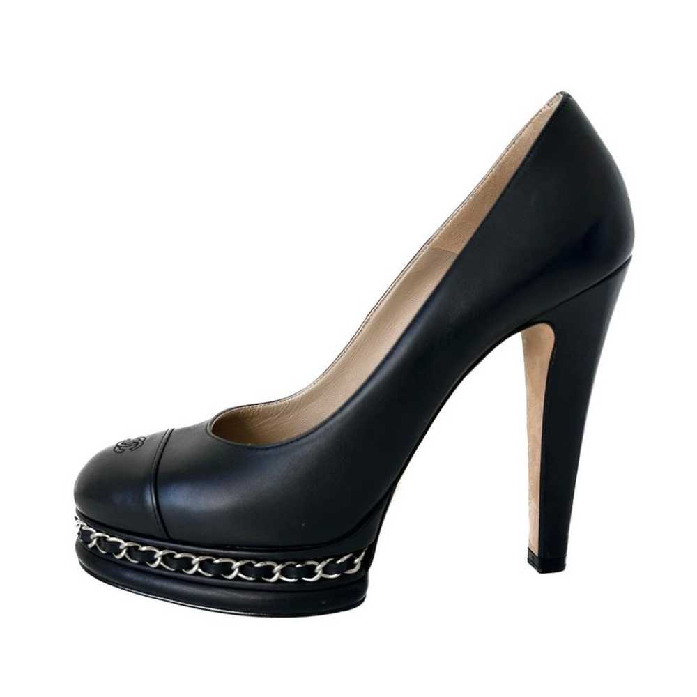 Chanel Leather heels - image 12