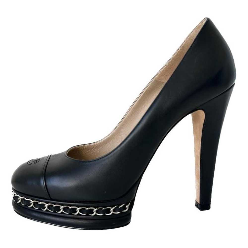 Chanel Leather heels - image 1