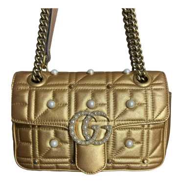 Gucci Gg Marmont Flap leather handbag