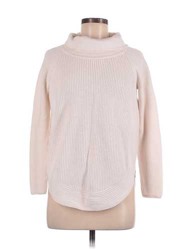 Vince. Women Ivory Turtleneck Sweater XS